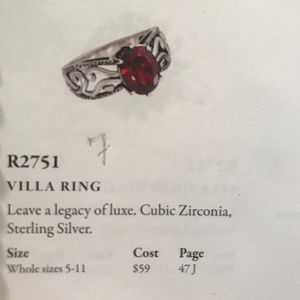 Silpada Villa Ring